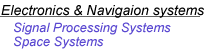Electronics & Navigation systems