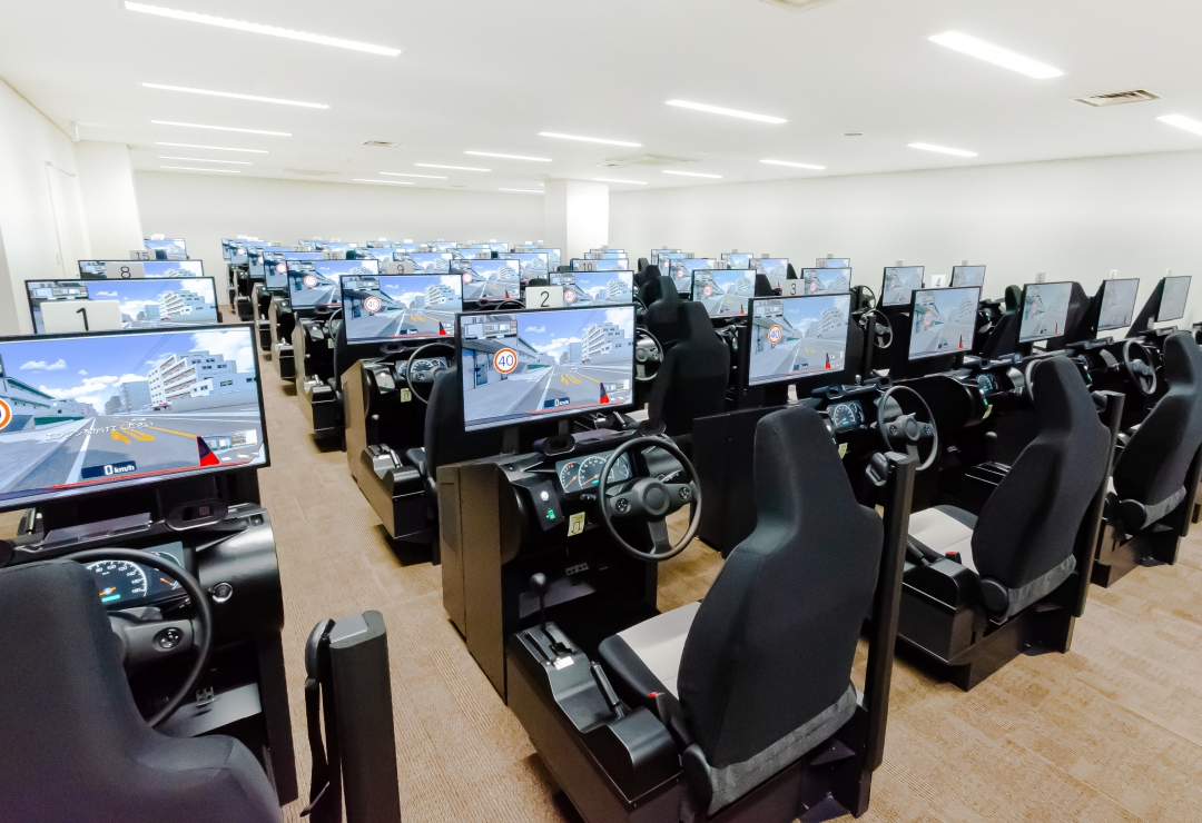 教育訓練用運転シミュレータ画像