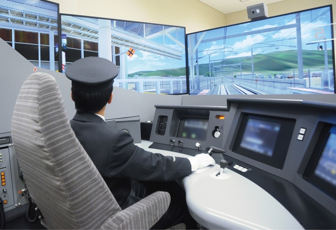 教育・訓練用鉄道シミュレータ画像