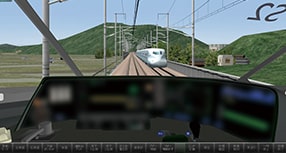 運転台 走行風景(姫路~相生)