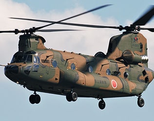 CH-47J/JA用フライト・シミュレータ