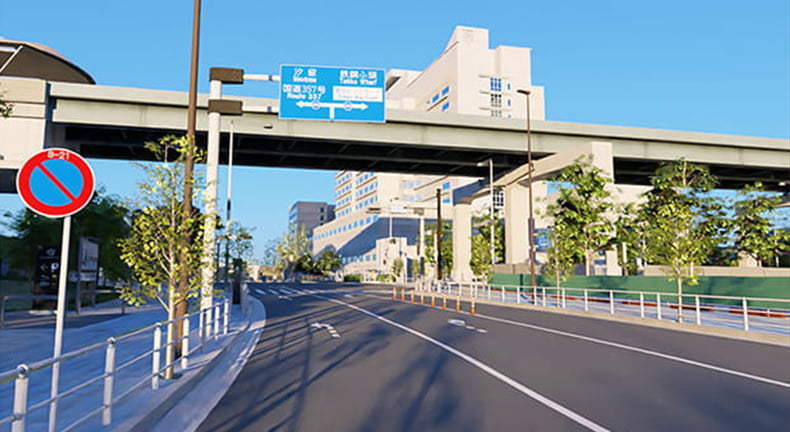 自動車運転シミュレータ