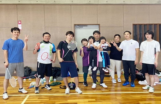 バトミントン大会